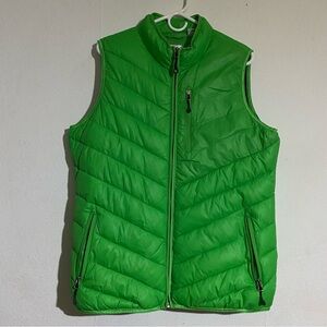 Clique Vibrant Green Quilted Women's Vest: Size XL